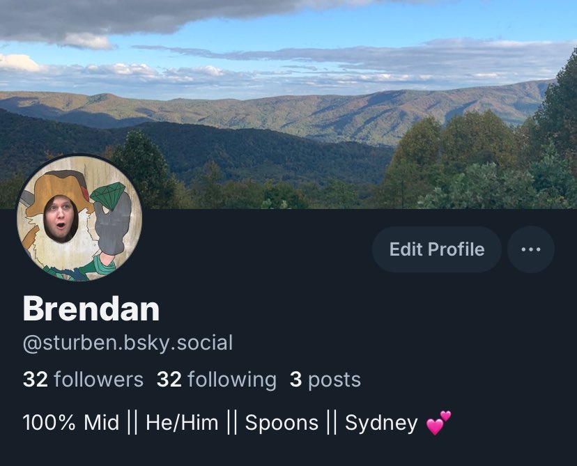 GT_Sturben's tweet photo. If you care to find me on the 🦋app (🔵☁️) you can do so here https://t.co/4XQ7X6GTKW