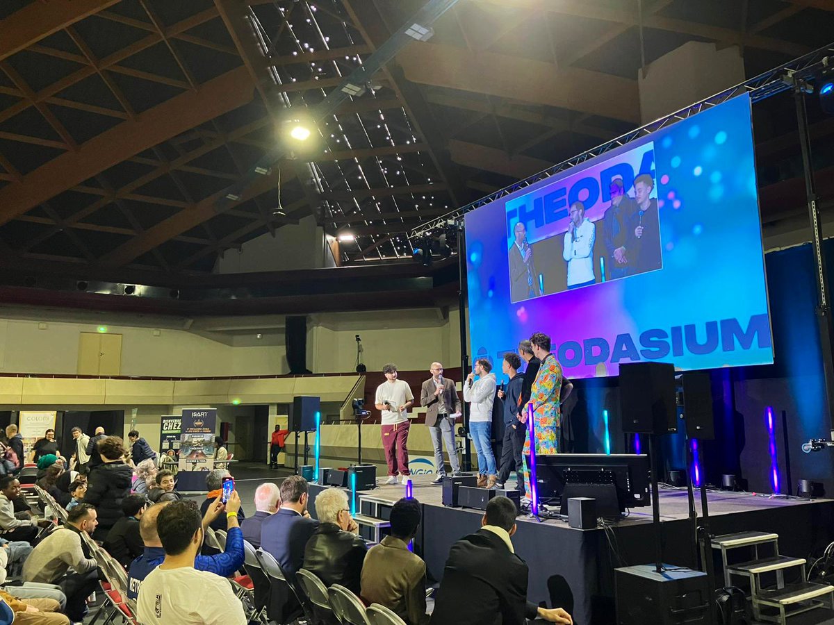 geoffroyboulard's tweet photo. #TechandPlay Gros succès ce week-end pour #Theodasium (Ville de #Thiais) en partenariat avec @GrandParisMGP : un laboratoire d’idées où gaming, IA et nouvelles technologies sont au service des citoyens d’aujourd’hui et de demain.
👌 Alexandre Caussignac &amp; Richard Dell'Agnola https://t.co/0WwlGlSaMJ