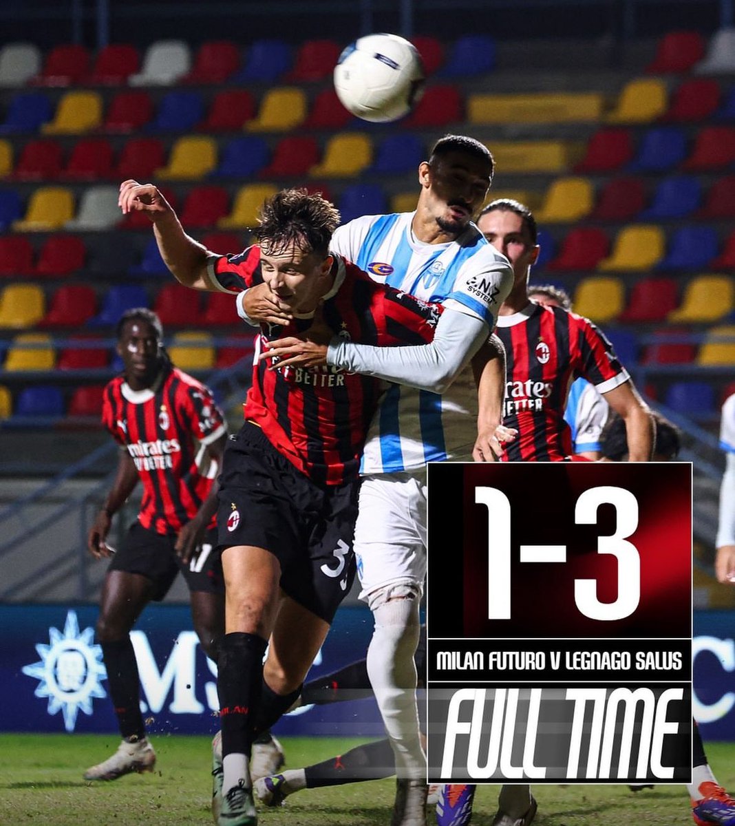 dome_tava's tweet photo. #MilanFuturo
#milancommunity
Disastrosa sconfitta contro il #Legnago dei ragazzi , in vantaggio con il #Barte una volta rimasti in 10 per l’espulsione di #Ballo la squadra ha staccato la spina , questo ragazzo hanno bisogno di esperienza in panchina e in campo , ora basta ! https://t.co/pjpzi0YNwE