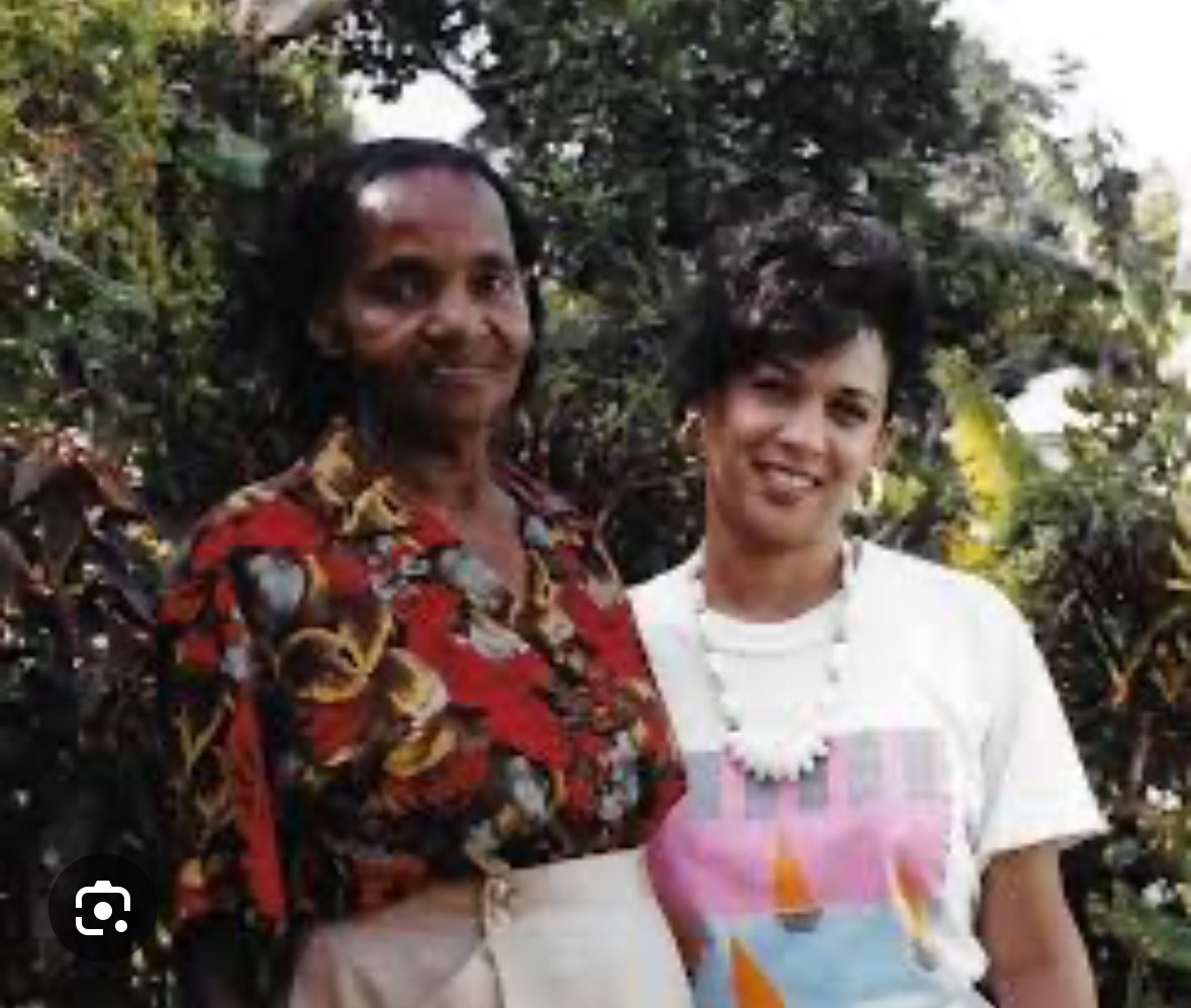 VernonForGA's tweet photo. Ask @KamalaHarris did a Black woman birth her? Then asked her why did she lie about this lady being her grandmother in her book? This lady died 4 years before Kamala was born. @RealCandaceO @LeVeonBell #JuggHead #HeadQuarters https://t.co/AIK7LVR5xq