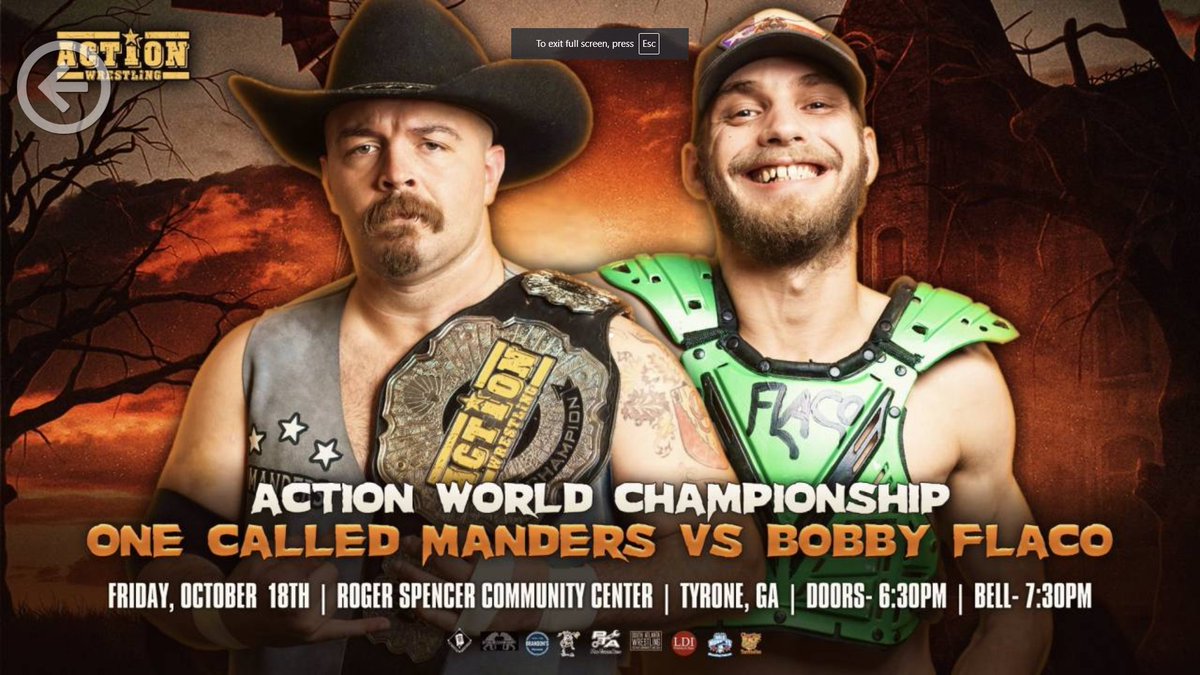 GaryRWard's tweet photo. Tonight's viewing
#ACTIONLive @indiewrestling https://t.co/qz3RhxfRMQ