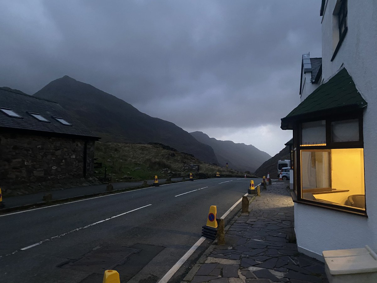 Year 8 arrived safely in Snowdonia