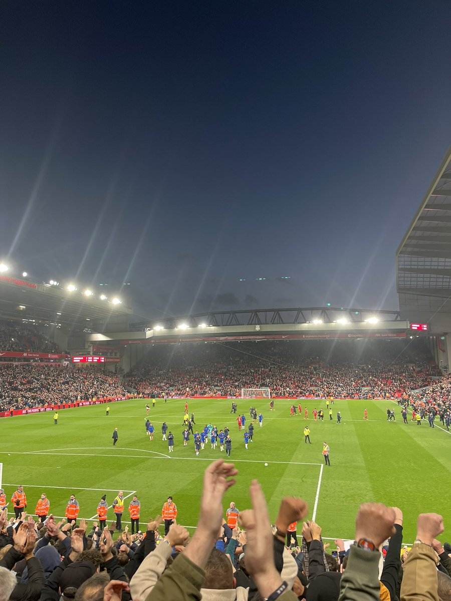 We matched Liverpool today. Naive defending cost us, conceding 2 minutes after scoring is criminal, whole back 4 stood watching. Positive is the progression as a team is there but we lost.