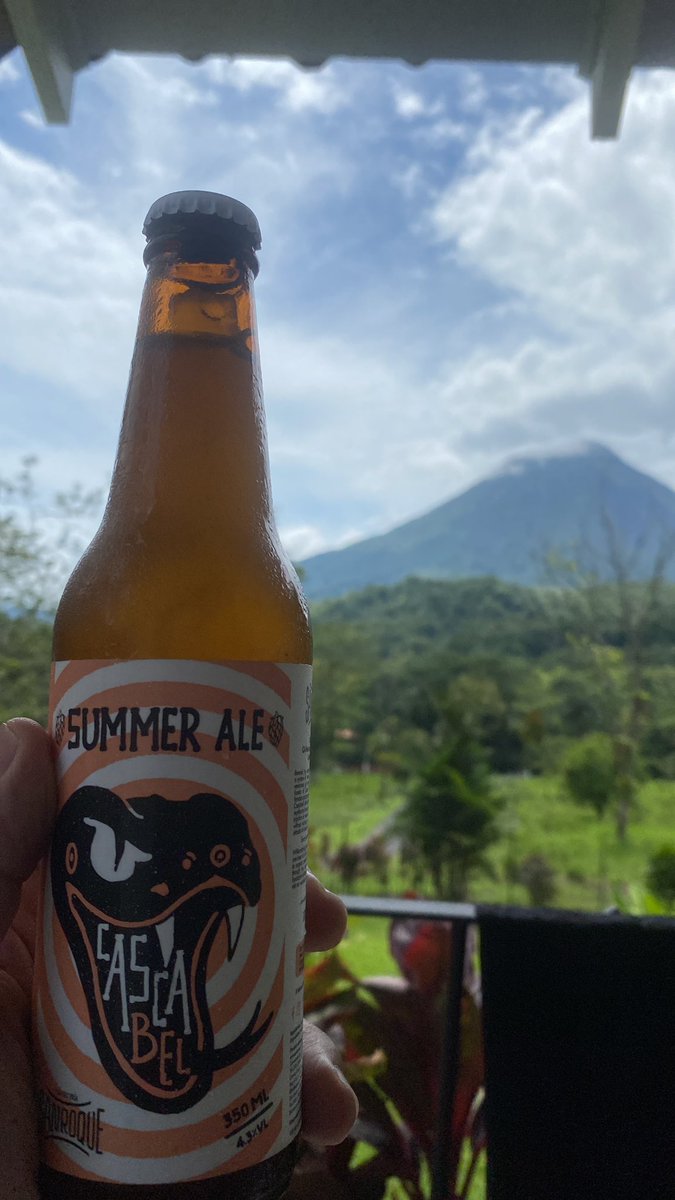 DavidBdez's tweet photo. #summerale #cerveceriasanroque #fortuna #arenalvolcano https://t.co/s4kCUXW79J