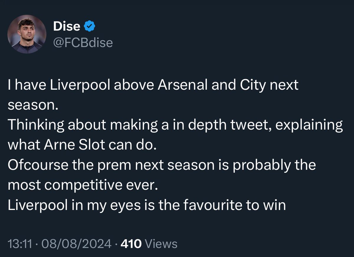 FCBdise's tweet photo. Rarely missed a Feyenoord game when Arne Slot was the coach.

There i was sitting in the ‘Kuip Arena’ every weekend watching every game live,why? 
Because for me Arne Slot is a genius

0 transfers made, players wanted to leave and still want to leave but he never had an excuse. https://t.co/CYjoCdWzgn