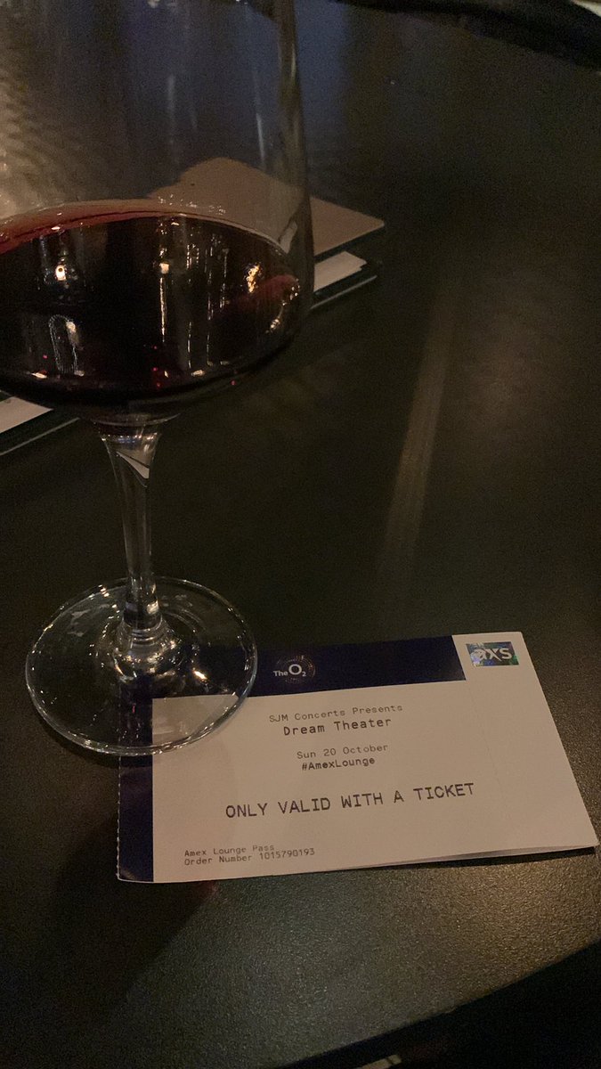 Warming up for #DreamTheater at the O2