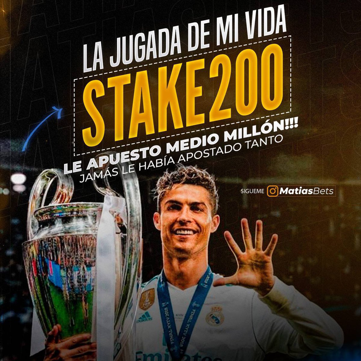 Picks_Del_Rey's tweet photo. MEGA STAKE 200 “JUGADA DE SU VIDA 2.0” DE MATIAS BETS💙
🔥STAKAZO + COMBINADA🔥 Dejen su ❤️ y recíbelo gratis por el canal exclusivo de Matias Bets… https://t.co/aeEQZPaM8b

También tenemos canal exclusivo de Tipster’s… https://t.co/QdxDlR3PDQ

💛🖤❤️ 
🔄🗯️❤️ 
💛🖤❤️ https://t.co/zizyadkHX7