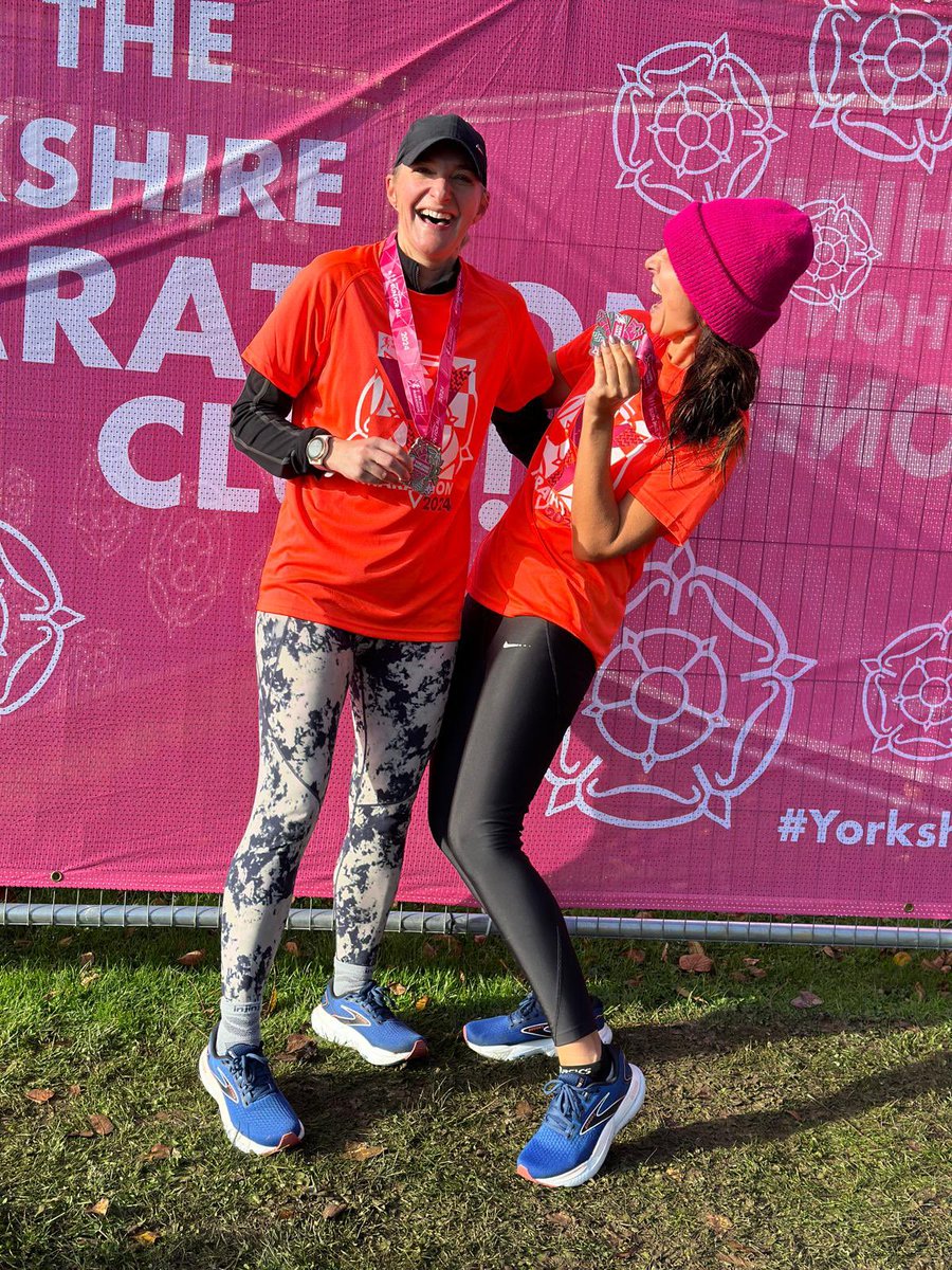 What a morning 🌧️ 💨 🏃‍♀️ 😴 🏅 
<a href="/DominiqueWarn19/">Dominique Warner</a> <a href="/RunYorkshire/">The Yorkshire Marathon</a>