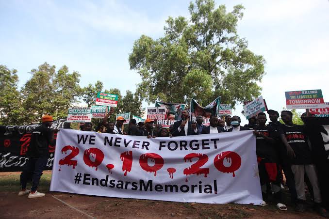 chriseciaokoye's tweet photo. We never forget..#EndSARSMemorial #EndSarsMemorial4 #EndSarsProtests https://t.co/IdePBJdBvF