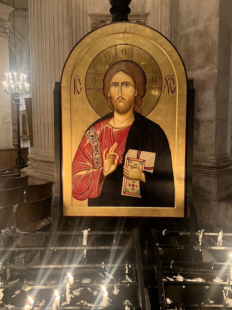 Humbling to offer laying on of hands and anointing <a href="/StPaulsLondon/">St Paul's Cathedral</a> this evening