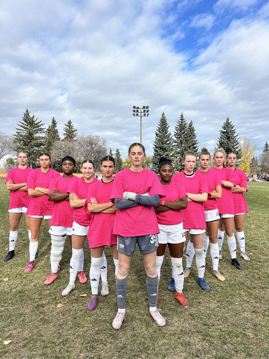 Griffins_WSOC's tweet photo. W⚽️ | STARTING XI
Here’s your @macewangriffins starting lineup in today’s match 🆚 @DinosWSOC!! We are wearing pink shirts, tape and ribbons again in support of Breast Cancer Awareness 💗💗!!
#WeAre #GriffNation #GoGriffsGo https://t.co/elEi4DJEAP