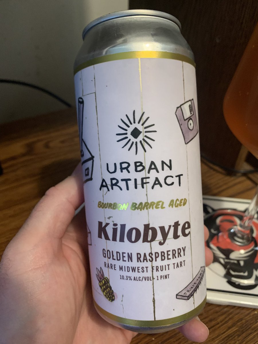 Brian Maxwell ๐ป๐ (@realbmaxwell) on Twitter photo Starting #SourSunday with <a href="/UrbanArtifact/">Urban Artifact</a> Bourbon #barrelaged Kilobyte Rare Midwest Fruit Tart ๐๐บ๐ #ohiocraftbeer #craftbeer <a href="/PaulOBrien10/">Paul O'Brien</a> <a href="/CorkBeer/">CorkBeerTweets</a> <a href="/j_k357/">keith โญ๏ธโญ๏ธ๐</a> <a href="/mjpm67/">MM๐ฎ๐ช</a> <a href="/River_City_MB/">Jersey Collector</a> <a href="/cedarflats/">grandpaflats</a> <a href="/RJellyman/">Jellyman</a> <a href="/Just4BeerLovers/">Just For Beer Lovers</a> <a href="/Senor_Greezy/">๐ปSeรฑor Greezy๐ฎ</a> <a href="/zappafaye/">Donna</a> @JonMontag <a href="/CATbrew13/">Cory CATbrew</a> <a href="/D_V_T_/">Bob Creech</a> Starting #SourSunday with <a href="/UrbanArtifact/">Urban Artifact</a> Bourbon #barrelaged Kilobyte Rare Midwest Fruit Tart ๐๐บ๐ #ohiocraftbeer #craftbeer <a href="/PaulOBrien10/">Paul O'Brien</a> <a href="/CorkBeer/">CorkBeerTweets</a> <a href="/j_k357/">keith โญ๏ธโญ๏ธ๐</a> <a href="/mjpm67/">MM๐ฎ๐ช</a> <a href="/River_City_MB/">Jersey Collector</a> <a href="/cedarflats/">grandpaflats</a> <a href="/RJellyman/">Jellyman</a> <a href="/Just4BeerLovers/">Just For Beer Lovers</a> <a href="/Senor_Greezy/">๐ปSeรฑor Greezy๐ฎ</a> <a href="/zappafaye/">Donna</a> @JonMontag <a href="/CATbrew13/">Cory CATbrew</a> <a href="/D_V_T_/">Bob Creech</a>