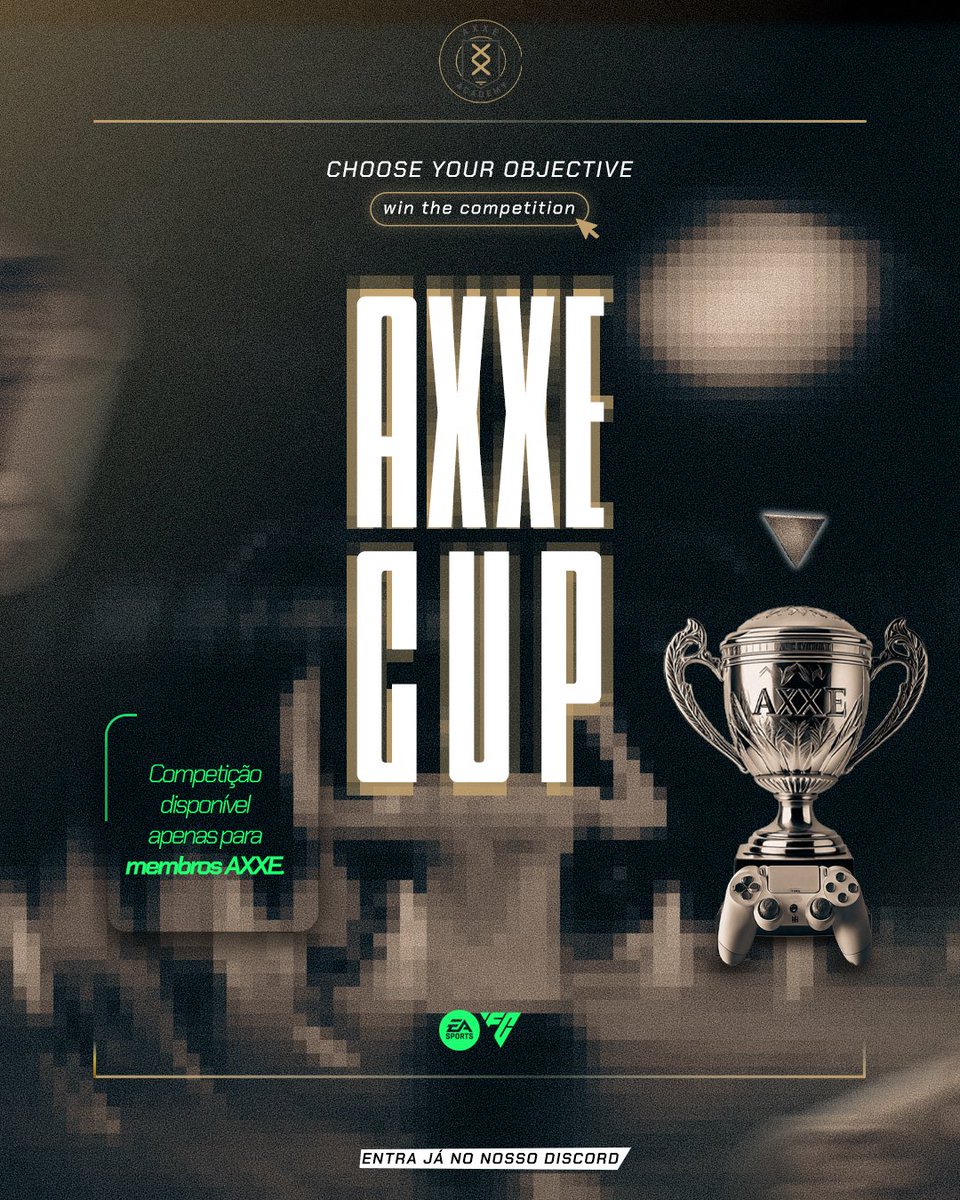 axxeacademy's tweet image. 🏆 𝗔𝗫𝗫𝗘 𝗖𝗨𝗣 2024 está a chegar!

No dia 𝟮 𝗱𝗲 𝗻𝗼𝘃𝗲𝗺𝗯𝗿𝗼, a nossa @axxeacademy vai parar para o primeiro torneio interno, exclusivo aos nossos alunos.

Um momento importante a nível competitivo para os nossos membros continuarem a crescer e evoluir, com o intuito