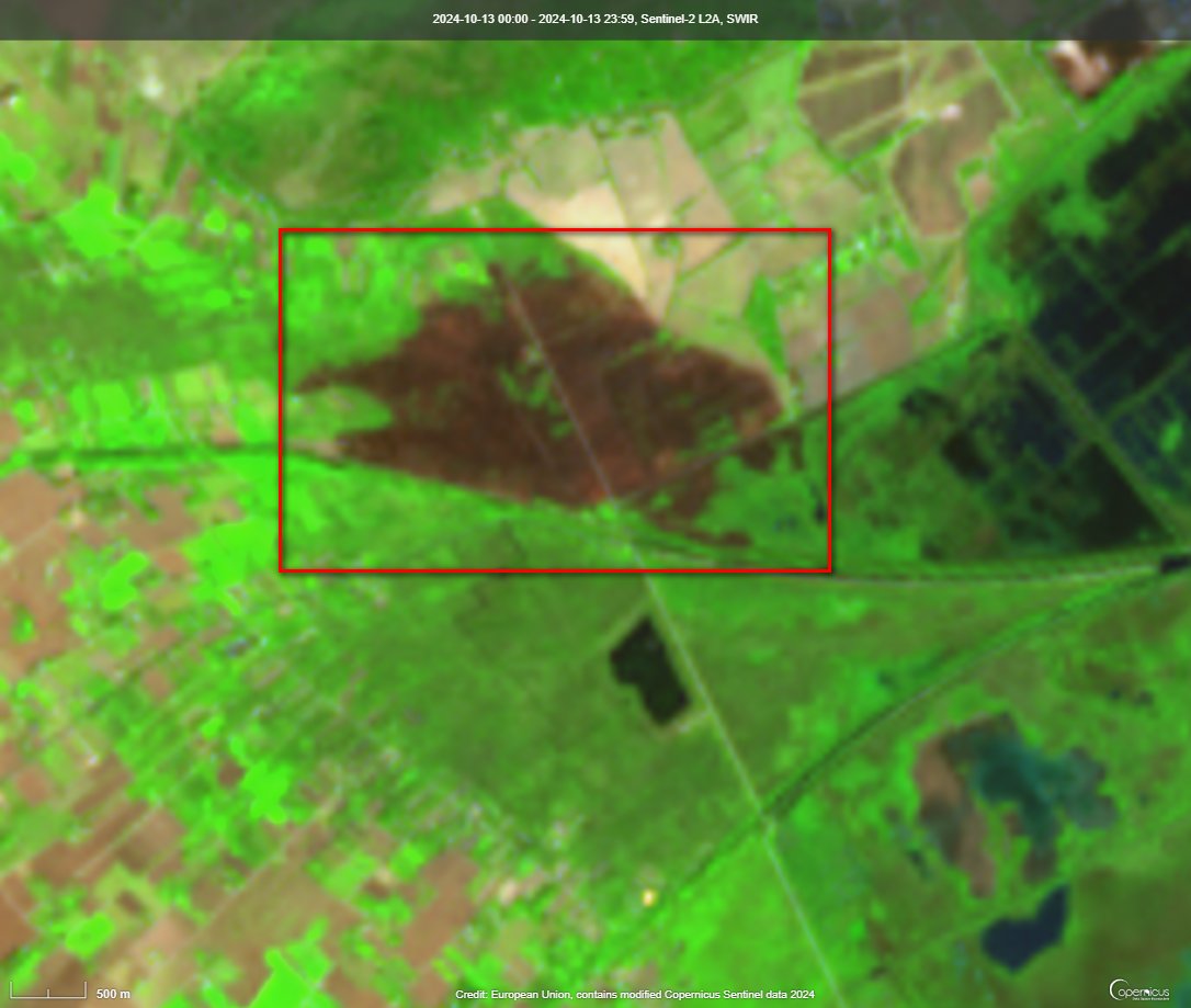 UEspai's tweet photo. Les imatges del satèl·lit Sentinel-2 preses els dies 5, 13 i 20 d'octubre permeten observar l'empremta visible de tres incendis successius a l'entorn de s'Albufera, que han afectat zones adjacents durant el mes d'octubre. https://t.co/DdvBABSL8s