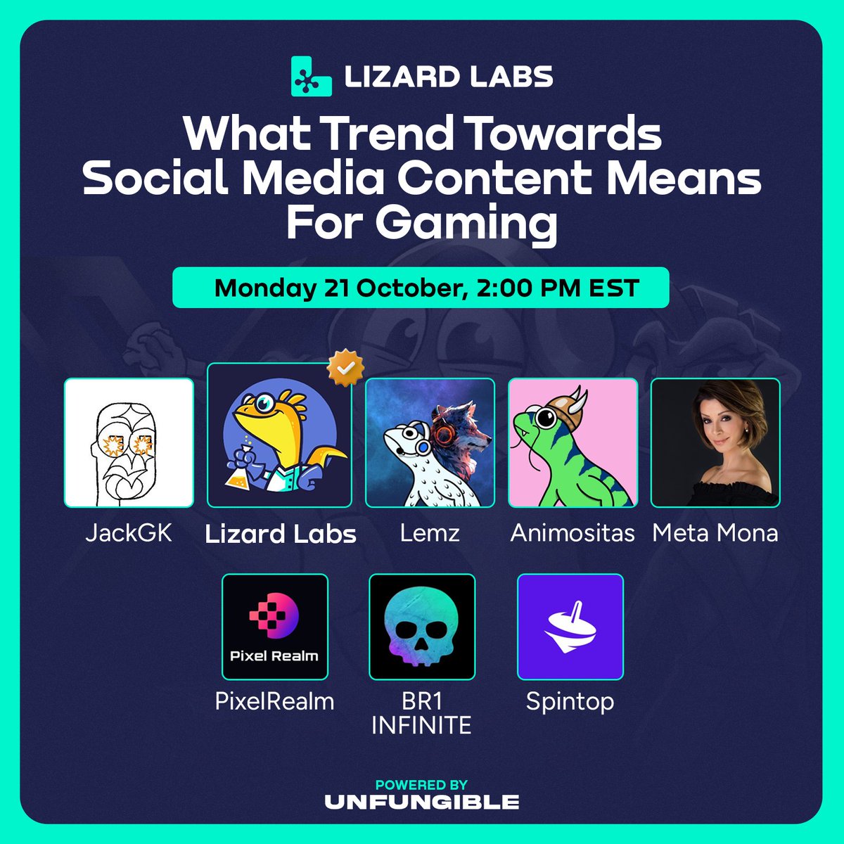 Ignoring social media is sabotaging your game's success ⚠️

We're back for another heater with a great panel!
◼ Social media content's impact on success
◼ Importance of viral moments in games
◼ How "clippable moments" impact game design and development

Reminder below 👇