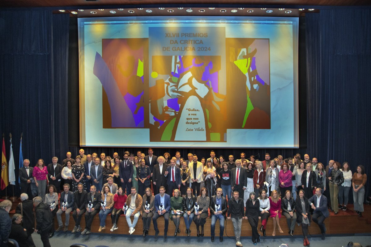 Estampas da gala de onte dos <a href="/PreCriticaGal/">Premios da Crítica de Galicia</a>
2024.

Foi un luxo poder coordinar un xurado de tanto nivel para o premio da modalidade de ciencia e tecnoloxía 🙂

Parabéns ao equipo gañador e tamén aos finalistas, que amosan o alto nivel da ciencia galega👏