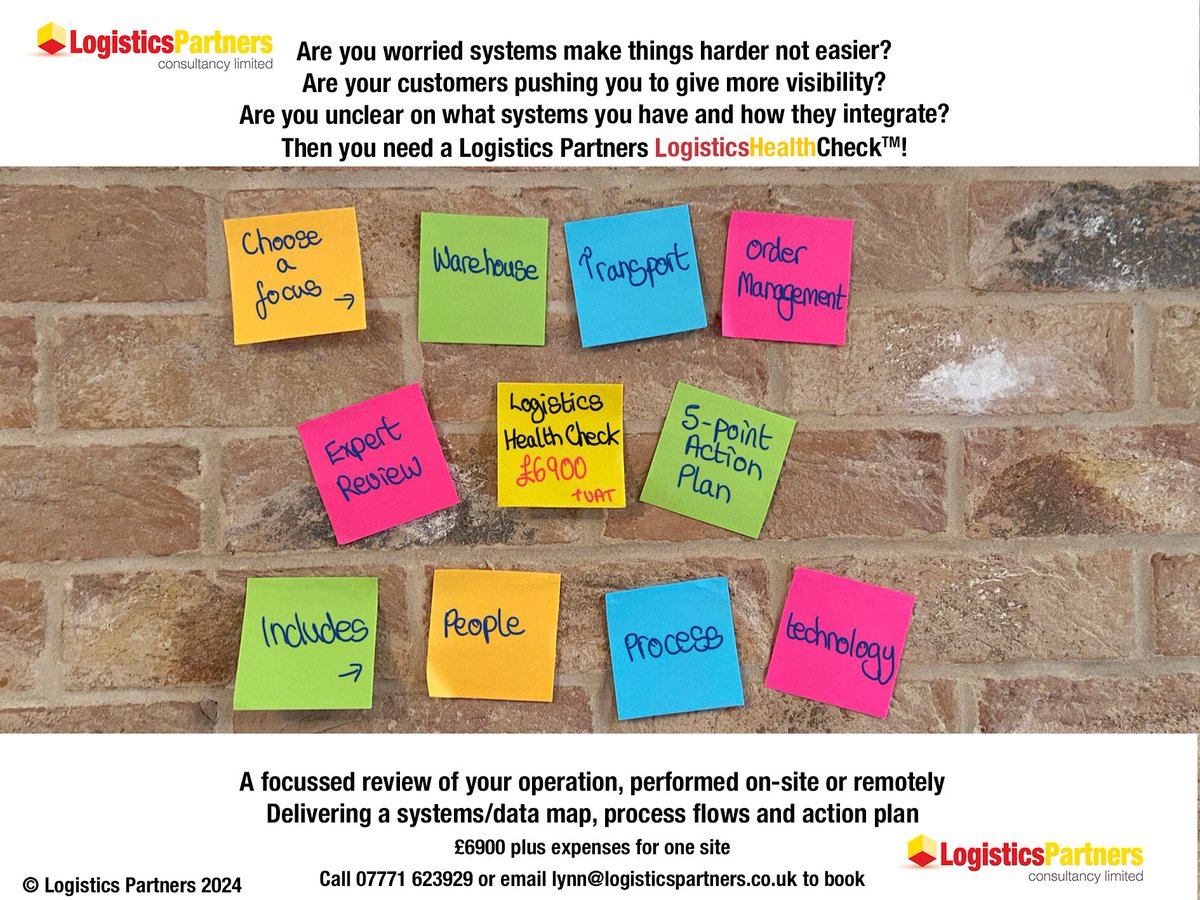 LogisticsPartne's tweet image. It&apos;s Sunday evening, have you spent time this weekend worrying if People, Process &amp;amp; Technology are working together efficiently in your Logistics? 😱
If you have we can help with our LogisticsHealthCheck, LogisticsJumpStart or LogisticsHiveMind services.😊

#LogisticsTechnology