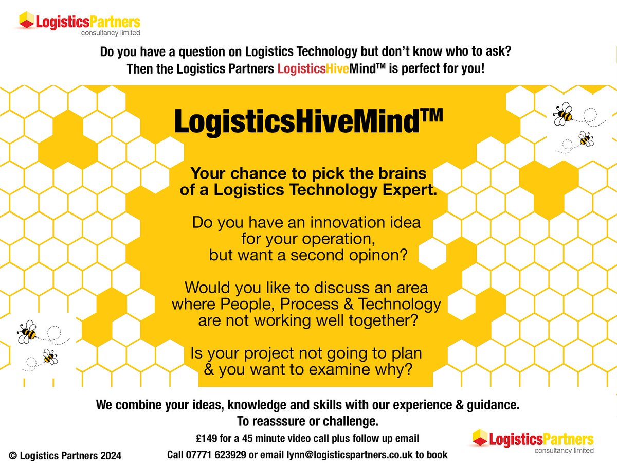 LogisticsPartne's tweet image. It&apos;s Sunday evening, have you spent time this weekend worrying if People, Process &amp;amp; Technology are working together efficiently in your Logistics? 😱
If you have we can help with our LogisticsHealthCheck, LogisticsJumpStart or LogisticsHiveMind services.😊

#LogisticsTechnology