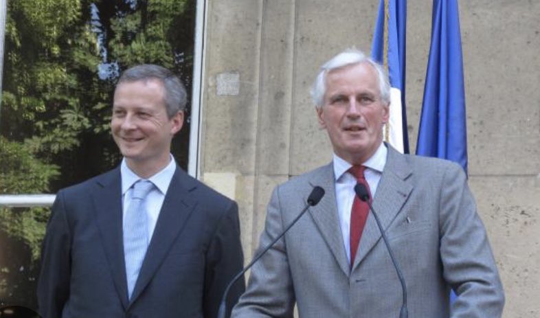VictorSinclair3's tweet photo. Travail d’équipe : 
@BrunoLeMaire fait acheter plein de voitures électriques à tous les débiles qui gobent tout.
@MichelBarnier double la taxe sur l’électricité.
🤡
Le jour où vous en aurez assez d’avoir mal au cul vous réagirez peut être les mecs… https://t.co/xYtXSbLzlP