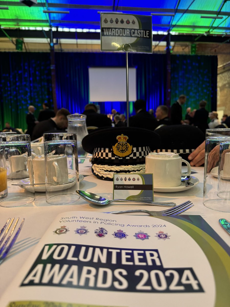 Ryan Howell (@dp_ryanhowell) on Twitter photo Absolute honour to attend the Regional Volunteers in Policing Awards today. Wonderful venue, supporting a great team and individual nomination from <a href="/dorsetpolice/">Dorset Police</a> . Superb to hear about the amazing work that volunteers do across the Region. Absolute honour to attend the Regional Volunteers in Policing Awards today. Wonderful venue, supporting a great team and individual nomination from <a href="/dorsetpolice/">Dorset Police</a> . Superb to hear about the amazing work that volunteers do across the Region.