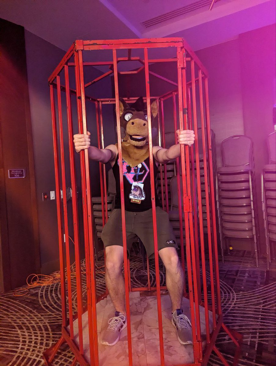 Let me out of here! There's not even any grain!