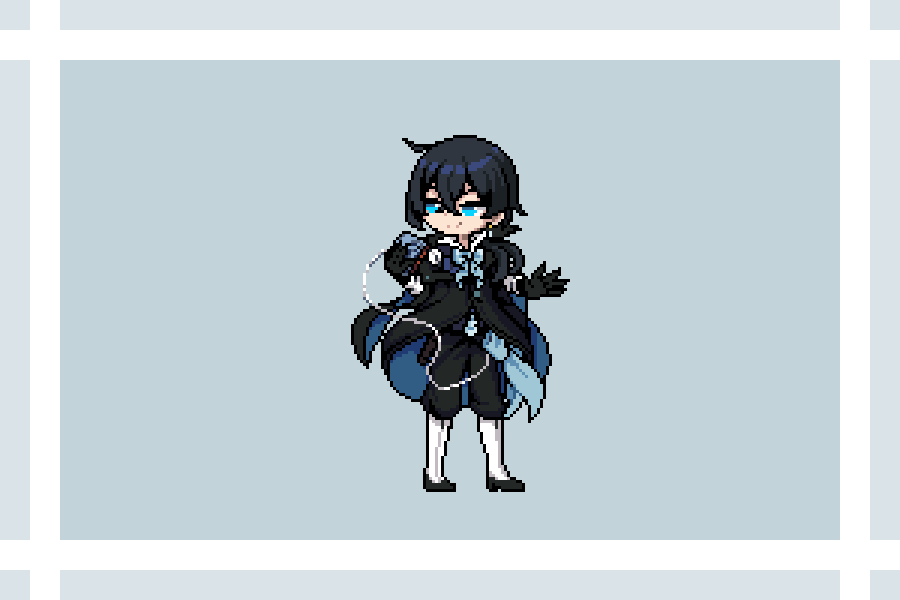 Little Pixel Inktober 2024, Day 20:
Vanitas!! 💕
#pixelart #VanitasNoCarte