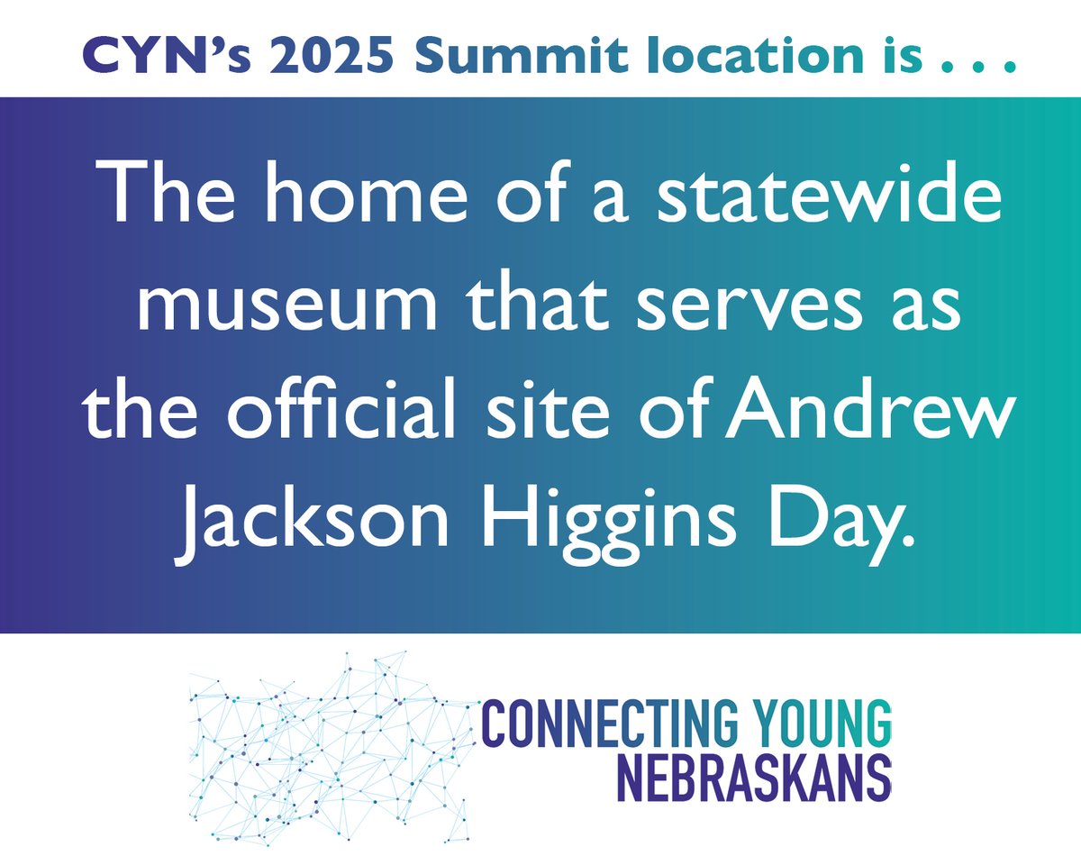 It's time for your next clue! ⏰️Your 2025 CYN Summit city serves as the official site of Andrew Jackson Higgins day.     Joining the network is easy! 🤝 Visit: bit.ly/JOINCYN