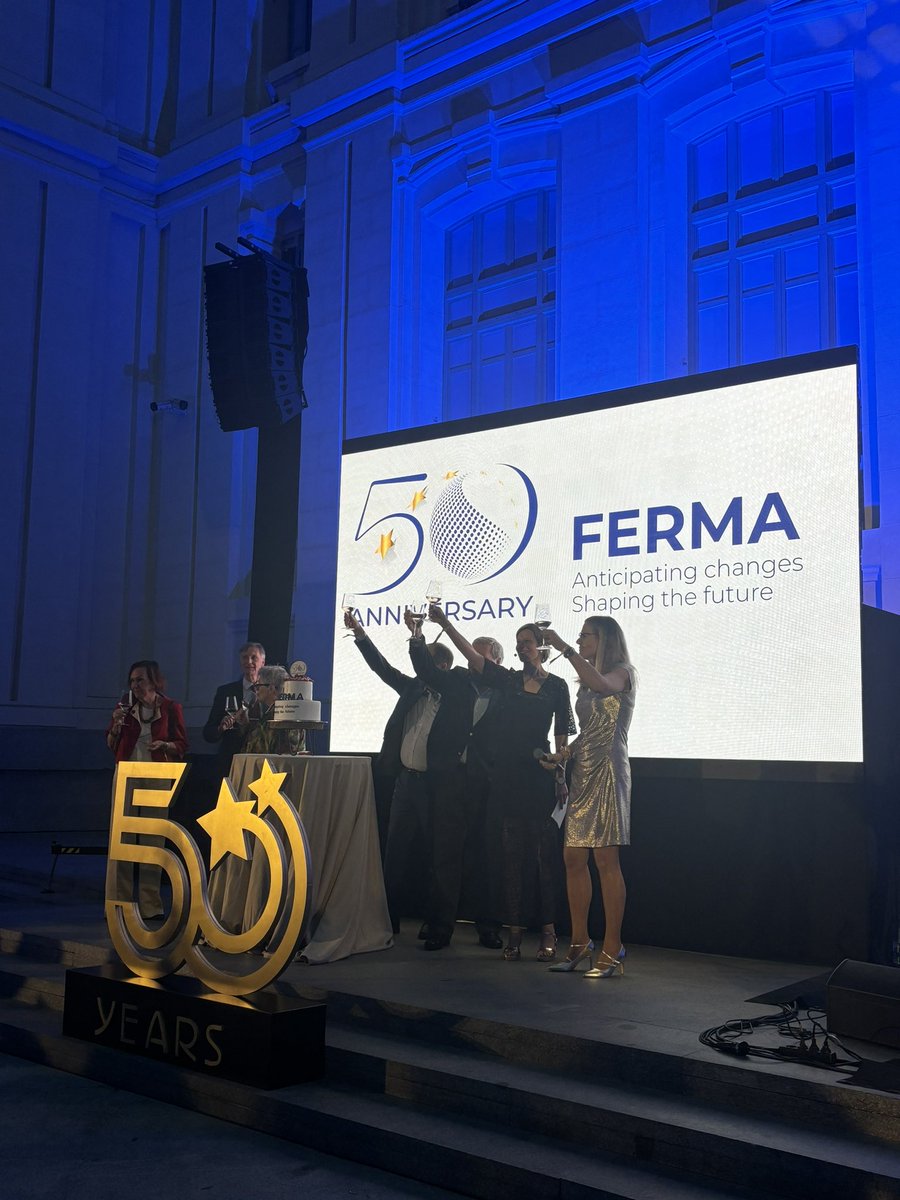 Tonight's welcome reception at the beautiful Galería De Cristal kicks off the start of the 2024 FERMA Forum in Madrid and to celebrate our 50th anniversary! Thank you to those who joined us… see you tomorrow at the Forum. #FERMAforum #riskrevolution