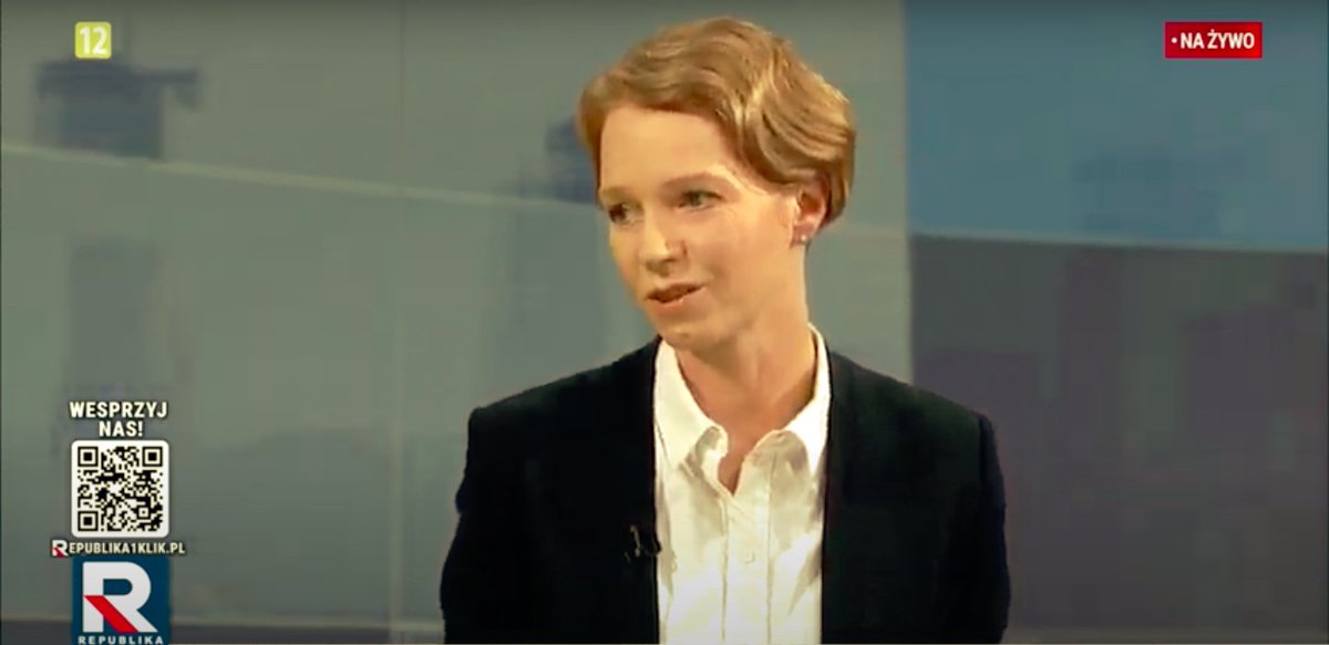 #GośćDzisiaj | prof. Maria Kightley: Nasz kraj został silnie dotknięty kryzysem wojennym, musieliśmy sobie poradzić z ogromną ilością uchodźców. Takie szoki spowodowały duże obciążenie dla naszej gospodarki, a my sobie bardzo dobrze z tym poradziliśmy, m. in. dzięki skutecznej