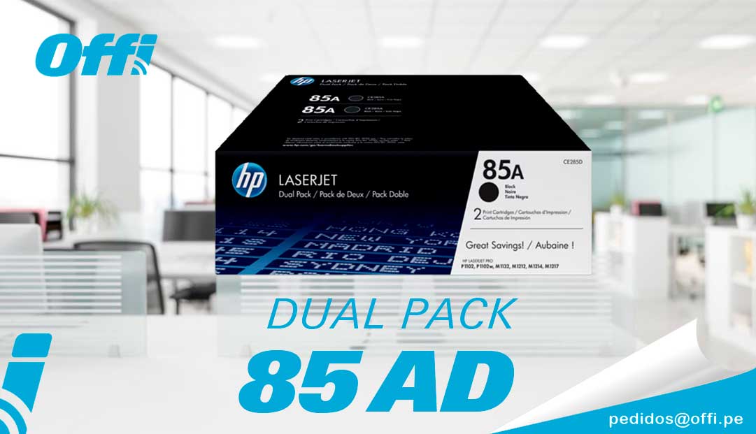 Offi_pe's tweet photo. Toner HP 85AD CE285AD Pack 2 Unidades 🖨️
https://t.co/OSuX7NPyng 👈
#85AD #CE285AD #TonerCE285AD #Toner85AD
Distribuidor de útiles, equipos y suministros de oficina en Puno Carabaya Sandia Melgar Azángaro San Antonio de Putina Huancané Lampa San Román El Collao y Chucuito. https://t.co/ZzDR2jMWE5