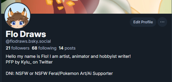 FloDraws_'s tweet photo. For those who wanna follow me else where here are my 🦋&amp; c accounts!! https://t.co/bVZqG2iP9T