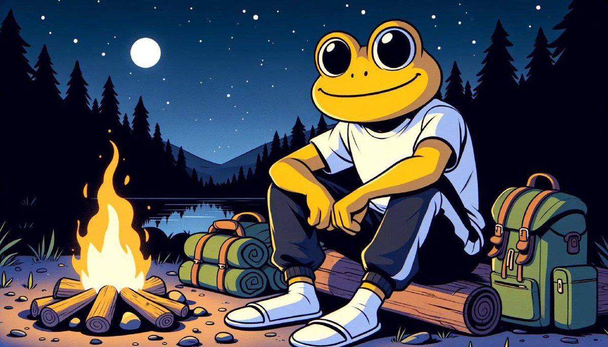 TurboToadToken's tweet photo. 🚀 Title: Yellow Toad's Journey 🚀

$TURBO slows down not to stop, but to gather strength for the next leap. Just like resting during a journey—sometimes you pause, not to stay still, but to rise higher when it's time to move again. ⏳

🎨 Artist @limsanity2021 

#TurboToken https://t.co/cMvi9VVEJv