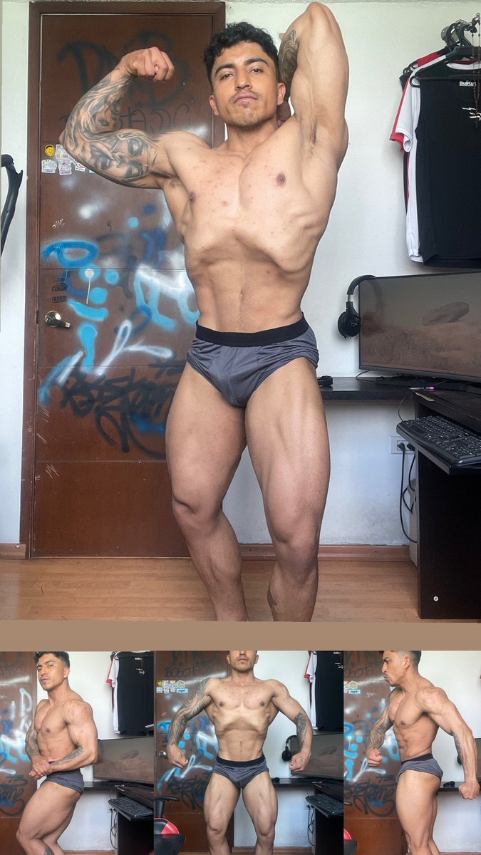 BdekAccru's tweet photo. Amigazos!

Les comparto un chequeo a 3 semanas de competir; mi segunda competencia 🔥

Sensaciones bastante buenas, mantenemos un buen peso (78.6kg), buenas inserciones y consiguiendo una buena condición sin involucrar tanto tamaño 🫡

Asesorías personalizadas 📩 https://t.co/U2GstJg9GL