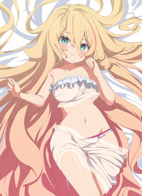 スケブ納品完了～ありがとうございましたー 今回は抱き枕サイズで抱き枕風イラスト 