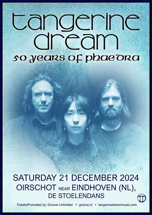 TANGERINE DREAM to play PHAEDRA in the Netherlands