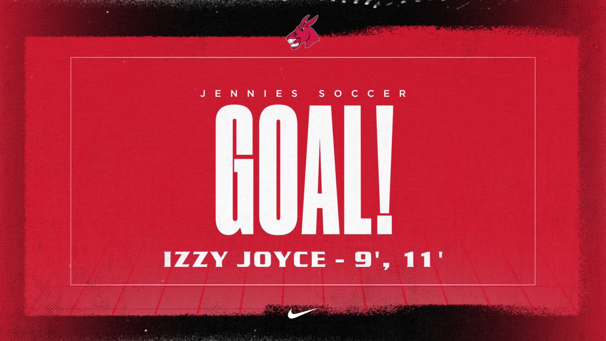 GOAL x 2!

Izzy Joyce nets back-to-back goals to balloon our lead to three goals!

UCM 3, NU 0

#teamUCM