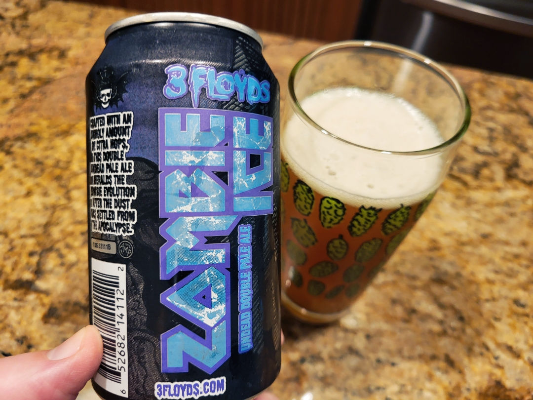 scottvillers's tweet image. #drinkcheck #inbeer @3floyds "Zombie Ice" Double Pale Ale