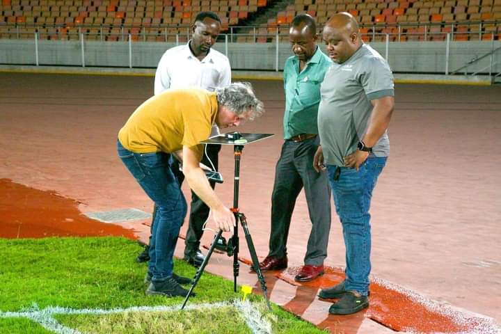 MutemiWaKiama's tweet image. Confederation Of Africa Football (CAF) has disapproved the grass at Kasarani, citing concerns over its  QUALITY and SUITABILITY.

Kenya has been instructed to uproot the newly planted grass, and replace it with what was recommended by the continental football body in preparation…