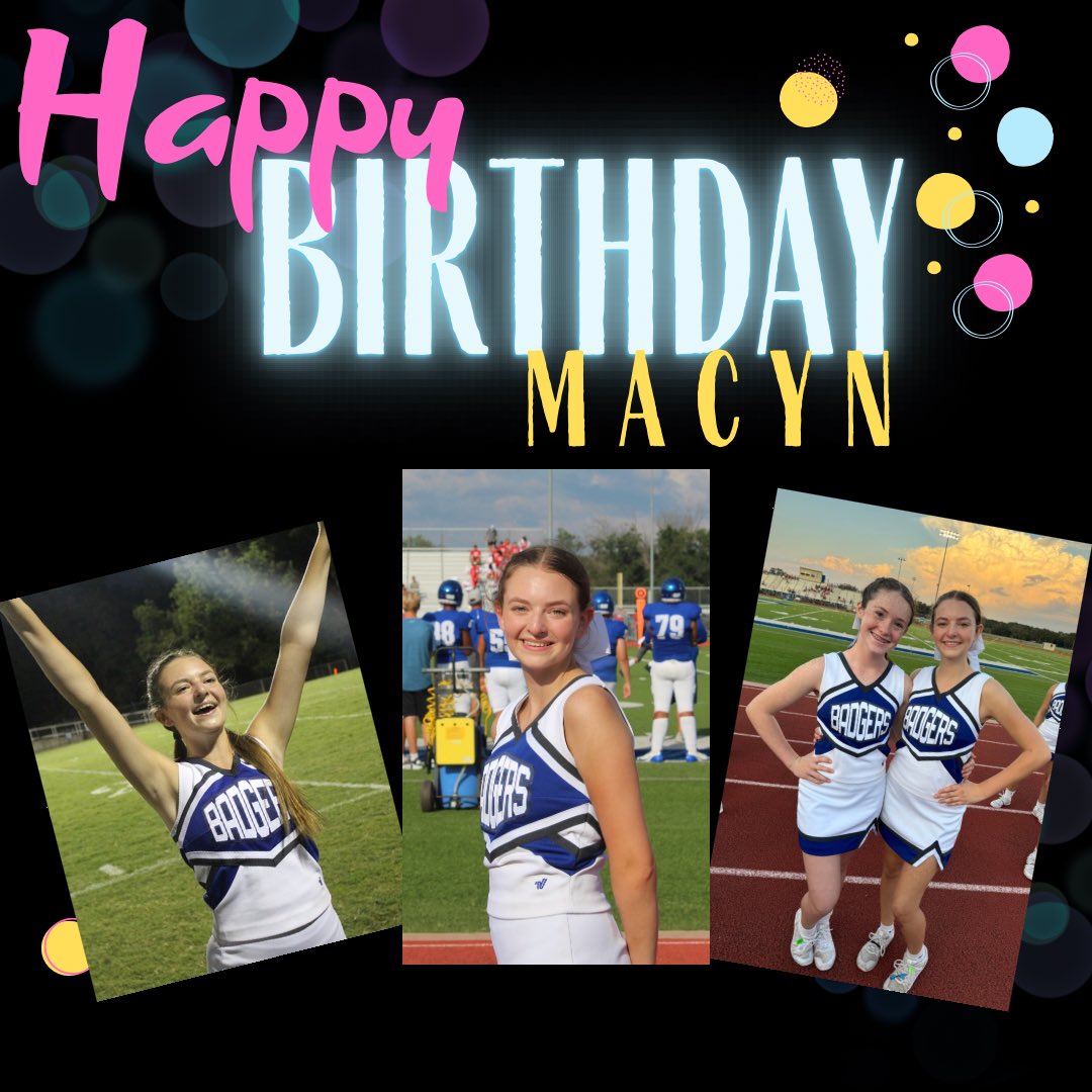 Happy Birthday Macyn! 🥳 We hope your day is absolutely amazing! 🎉🩷