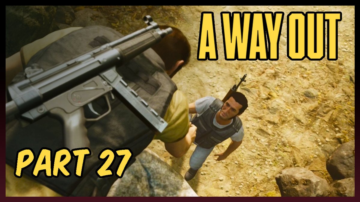 elfsarstreams's tweet photo. Part 27! https://t.co/fGdkHzmUPz
Watch to the end for a surprise...
#awayout #awayoutgame #playstation #ps4 #ps4pro #playstation4 #coop #coopgaming #gaming #gamingcommunity #gamer #gamers #gamerlife #gamingislife #gaminglife #gamingposts #gamerguy https://t.co/ASKqF7h6At