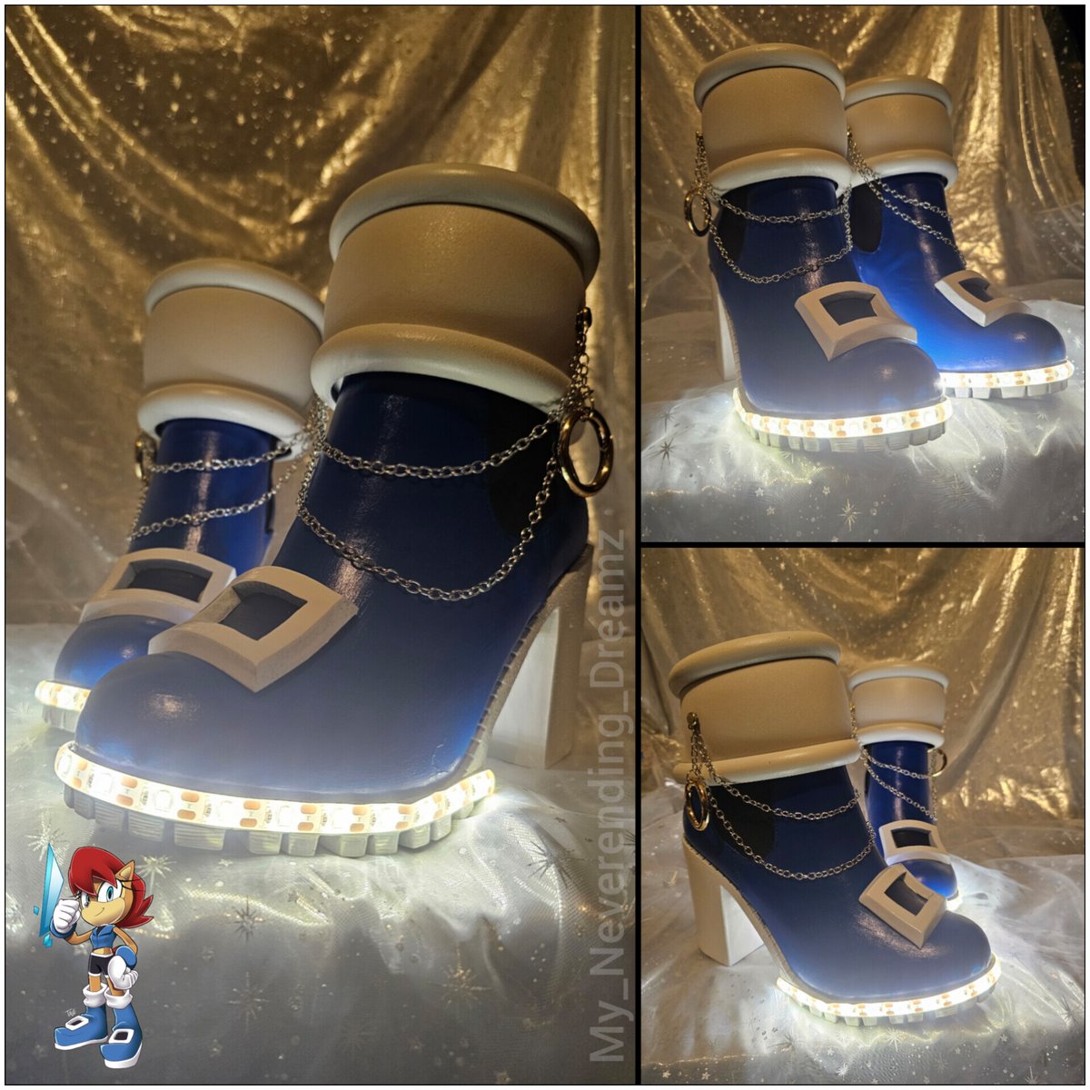 I've made sally acorn heels!