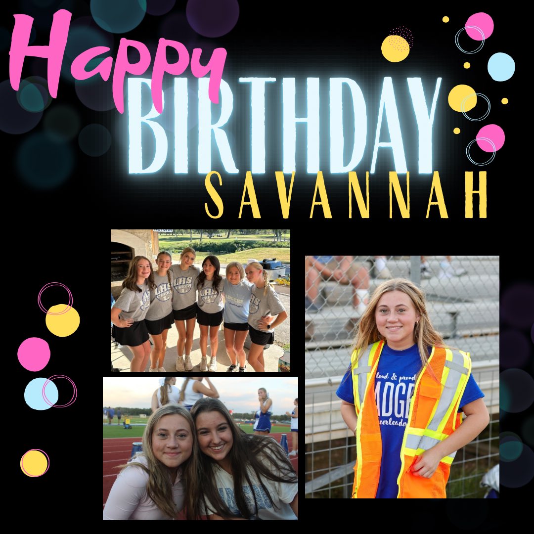 Happy Birthday Savannah! 🥳 We hope your day is absolutely amazing! 🎉🩷
