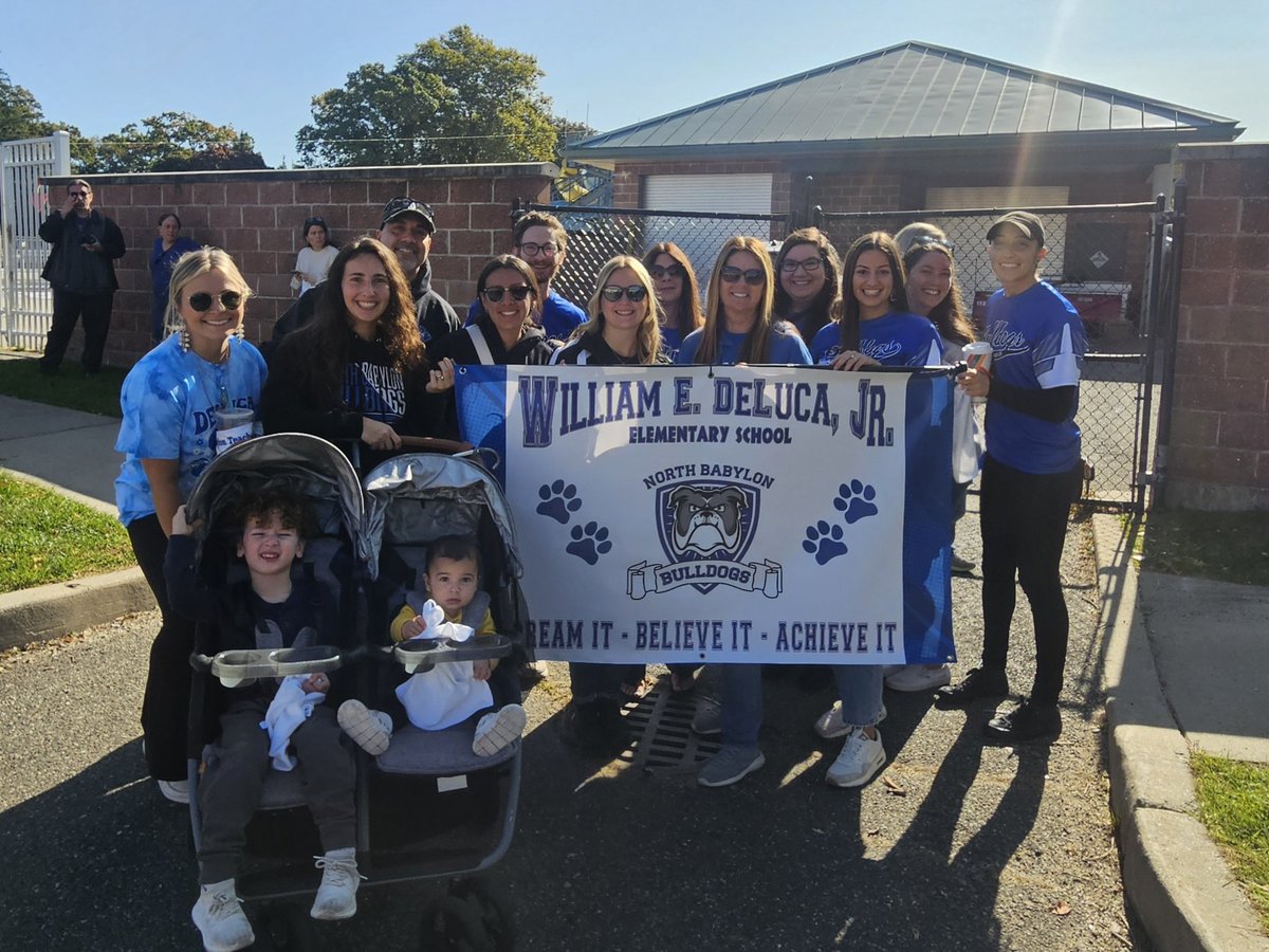 NBTO Teachers from DeLuca, marching in the homecoming parade!