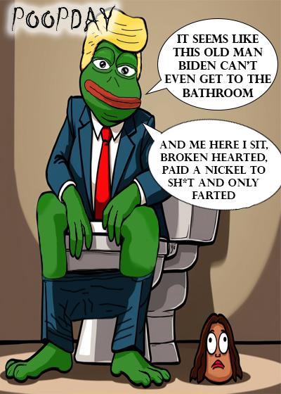 GabDevs's tweet photo. Is added the last card on SEASON 3 of https://t.co/wAyP1n94Jb ! POOPDAY, This night publishing the SEASON 4 DATE #TRUMP. THANKS to all the creators of content in us SEASONS! Join us #bitcoin $btc #nft #counterparty $xcp #crypto #pepe #rarepepe #PEPEPROJECT #17art @CounterpartyXCP
@GMONEYPEPE @jdogresorg