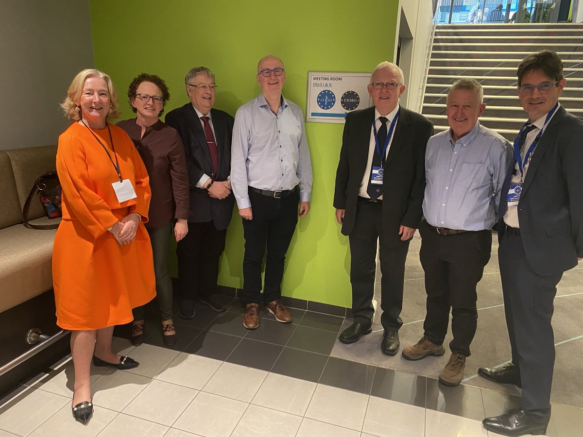 .It was an honour ro represent ⁦<a href="/IMO_IRL/">Irish Medical Organisation</a>⁩ GP committee at joint ⁦<a href="/uemo_europe/">UEMO</a>⁩ ⁦<a href="/UEMSEurope/">UEMS Europe</a>⁩ conference GA in Brussels to discuss the common concerns of family doctors and consultant in the ability to provide safe effective patient care #BeaGP