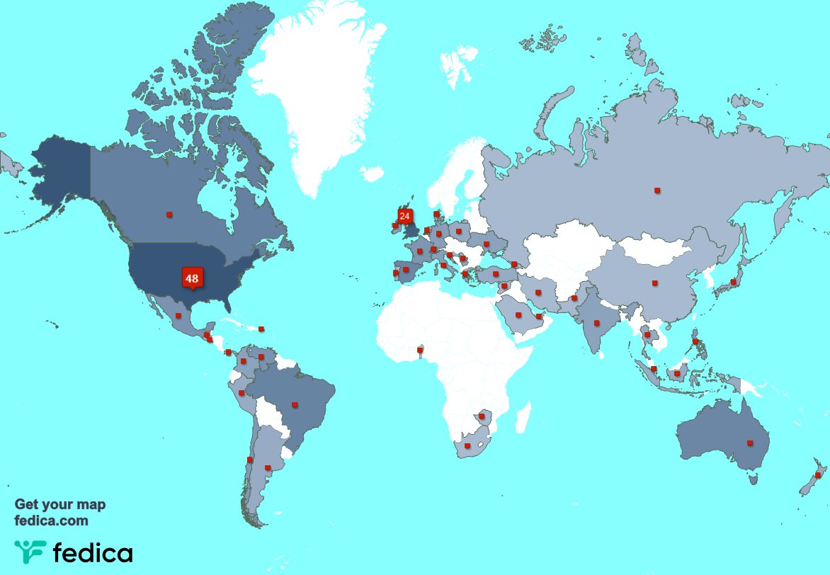 I have 4 new followers from USA 🇺🇸 last week. See fedica.com/!RaidingTheTomb
