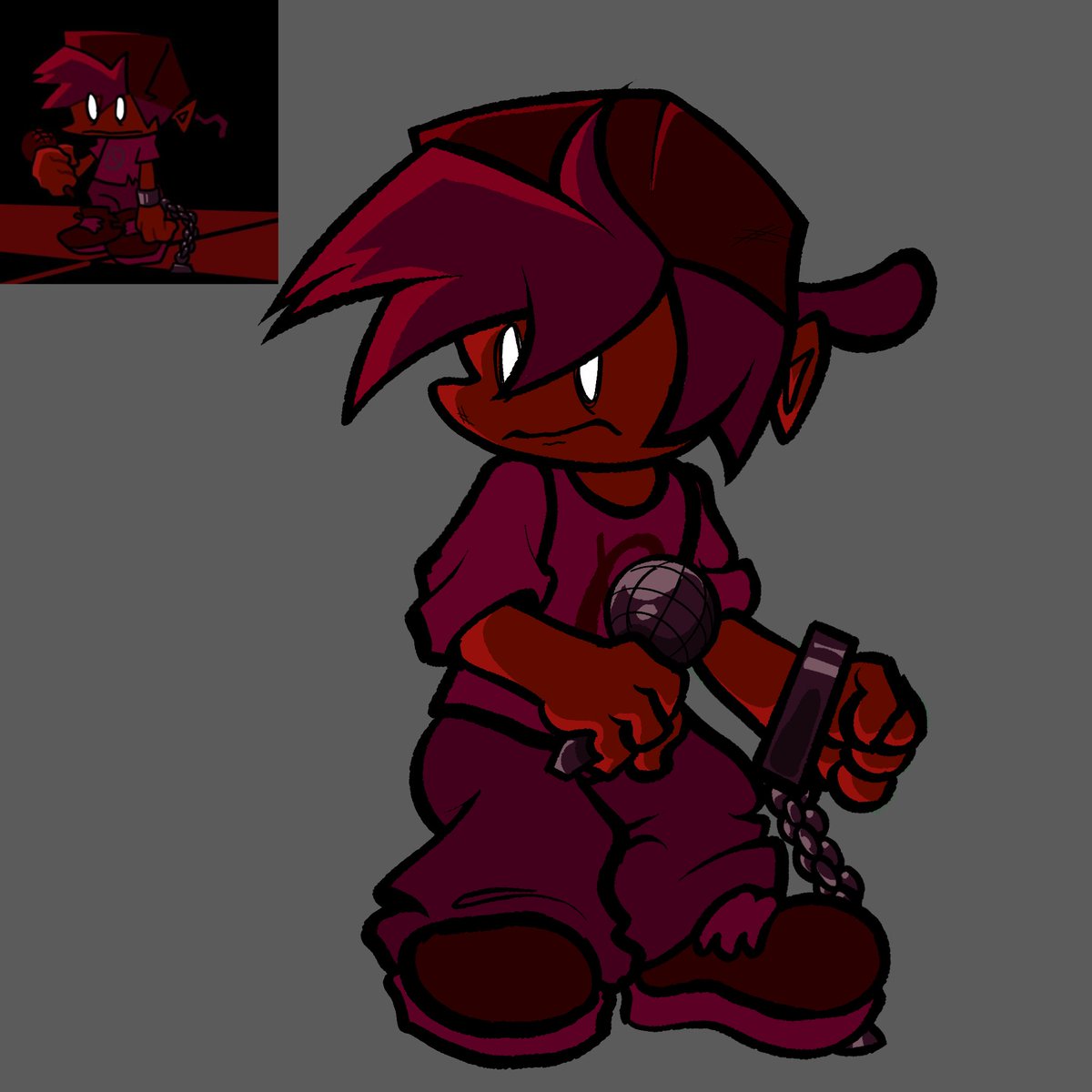 FreakyFunkin's tweet photo. gameplay soon(ish) 

probably october 31th.

yes its a new song.

art by @SS4MMMY GO SUPPORT EM https://t.co/dvyJvaCM0Q
