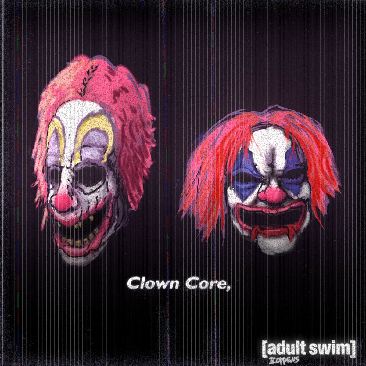 icoppens1's tweet photo. some [𝕔��𝕠𝕨𝕟 𝕔𝕠𝕣𝕖] fanart.
I'll draw some more of this later.
#fanart  #adultswim #clowncore https://t.co/wP6sUK7IgS
