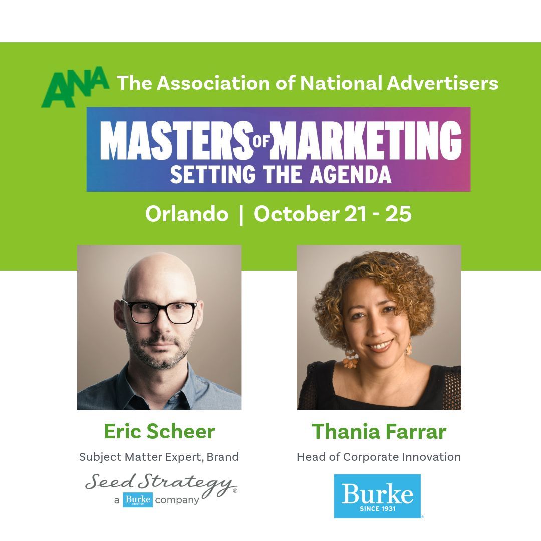 Eric Scheer and Thania Farrar are in #Orlando this week for the @ANAMarketers Masters of Marketing event. If you're planning to attend, be sure to connect with them! 

#BrandStrategy #Marketing #Insights #Innovation #MRX