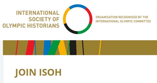 Interested in joining International Society of Olympic Historians? Or is it time to renew your membership? Check out the online application via this link -- isoh.org/join-isoh/